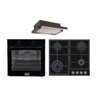ჩასაშენებელი სამეული Simfer EB6003;  H6GW4044GB; 8502 BLACK. ჩასაშენებელი სამეული
