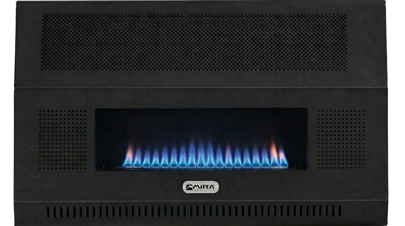 გაზის გამათბობელი MIRA MIRA H11-W3 (Black) 110 მ²-120 მ²