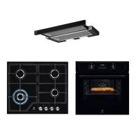 ჩასაშენებელი სამეული Electrolux EOF3H50BK KGS6436K LFG525K