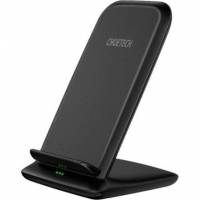 დამტენი მოწყობილობა Choetech T555-F 15W 2coils Fast Wireless ChargingStandBlack