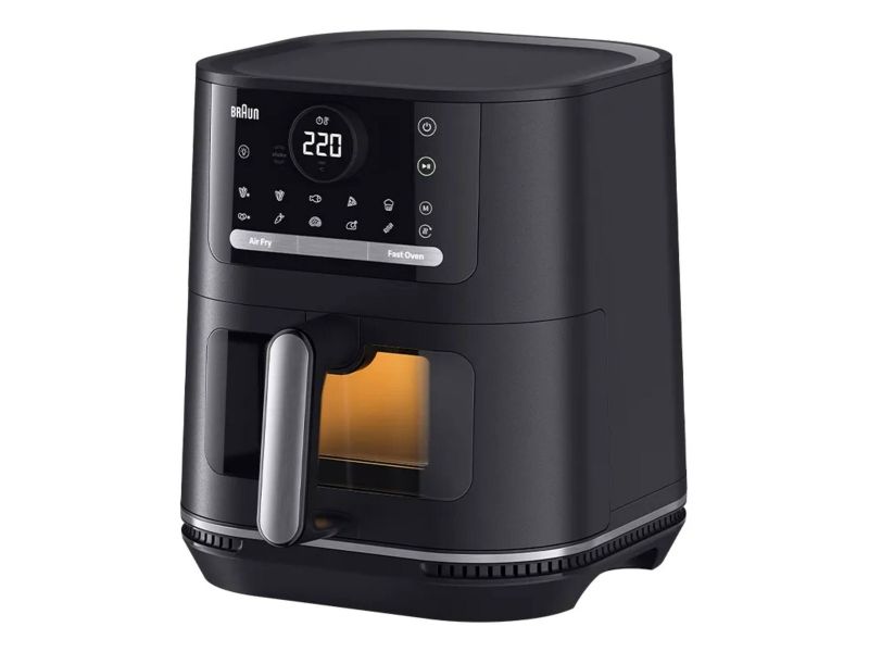 აეროგრილი BRAUN HF5055IBK 6 ლიტრი ზედა-ქვედა წვა