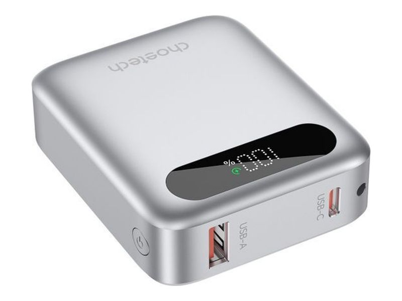 დამტენი მოწყობილობა Choetech B860 10000mAh 22.5W Silver